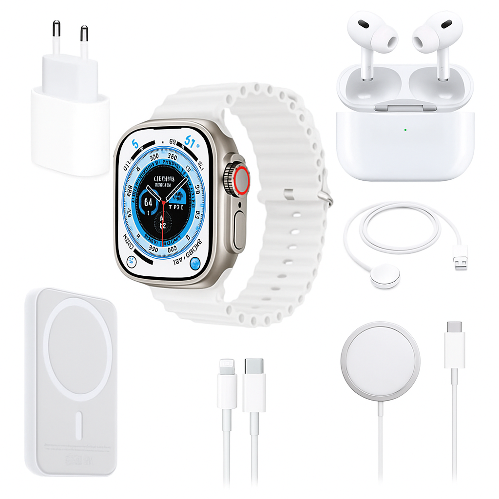 ULTRA X8™ PREMIUM PACK - SMARTWATCH+5 ACCESORIOS [ENVÍO GRATIS+40%]