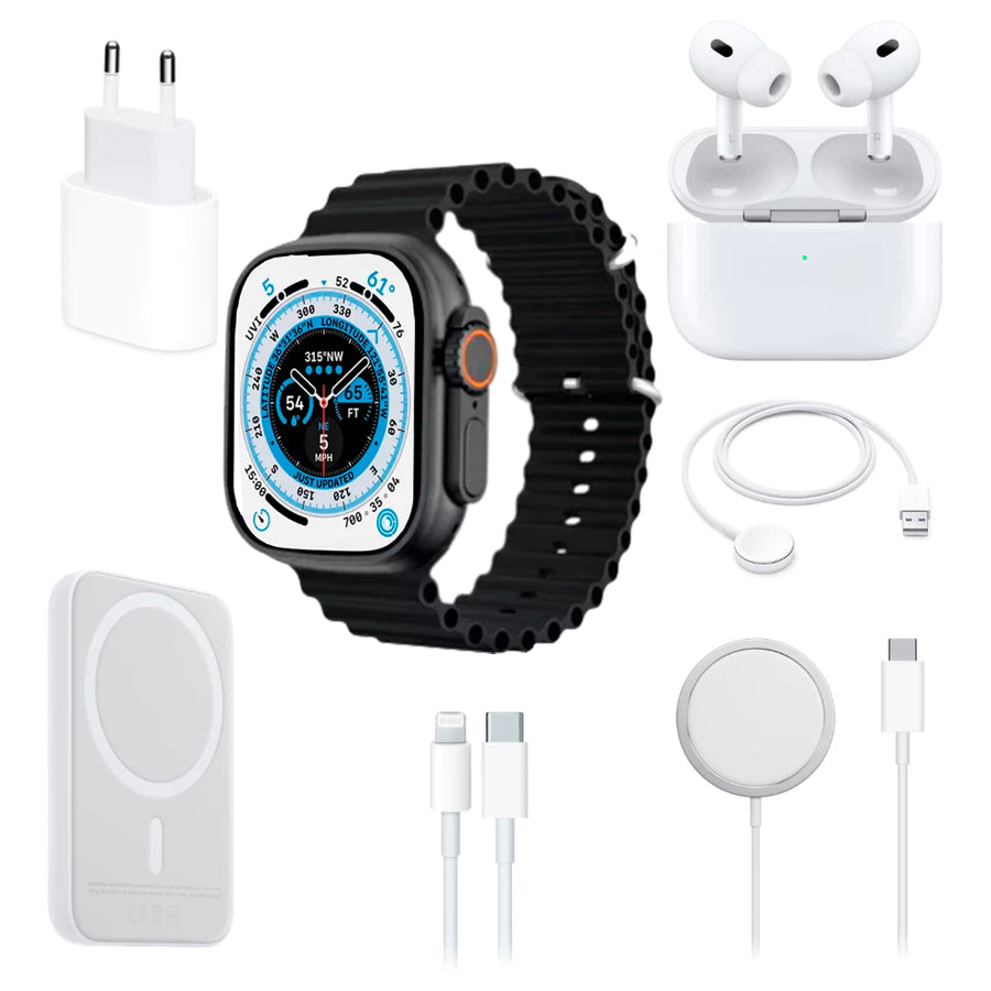 ULTRA X8™ PREMIUM PACK - SMARTWATCH+5 ACCESORIOS [ENVÍO GRATIS+40%]