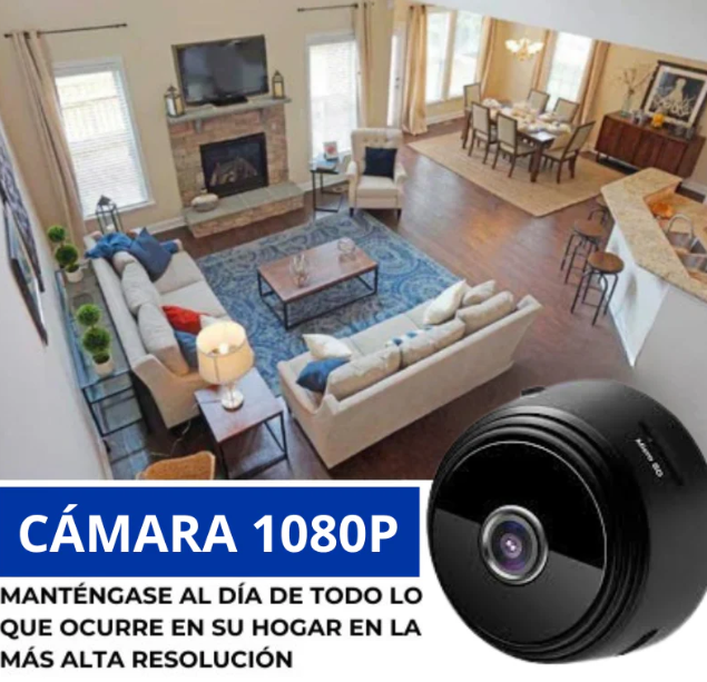 (COMPRA 1 Y LLEVA 2) Mini Cámara Espía Mango Vision + Regalo Sorpresa [1080P ULTRA HD]